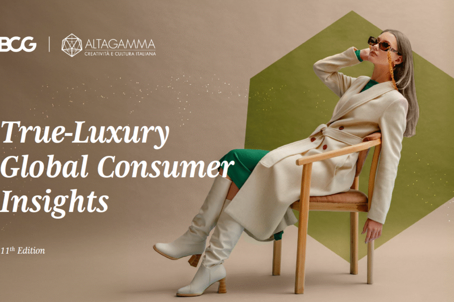 informe True Luxury Global Consumer Insights de BCG y Altagamma